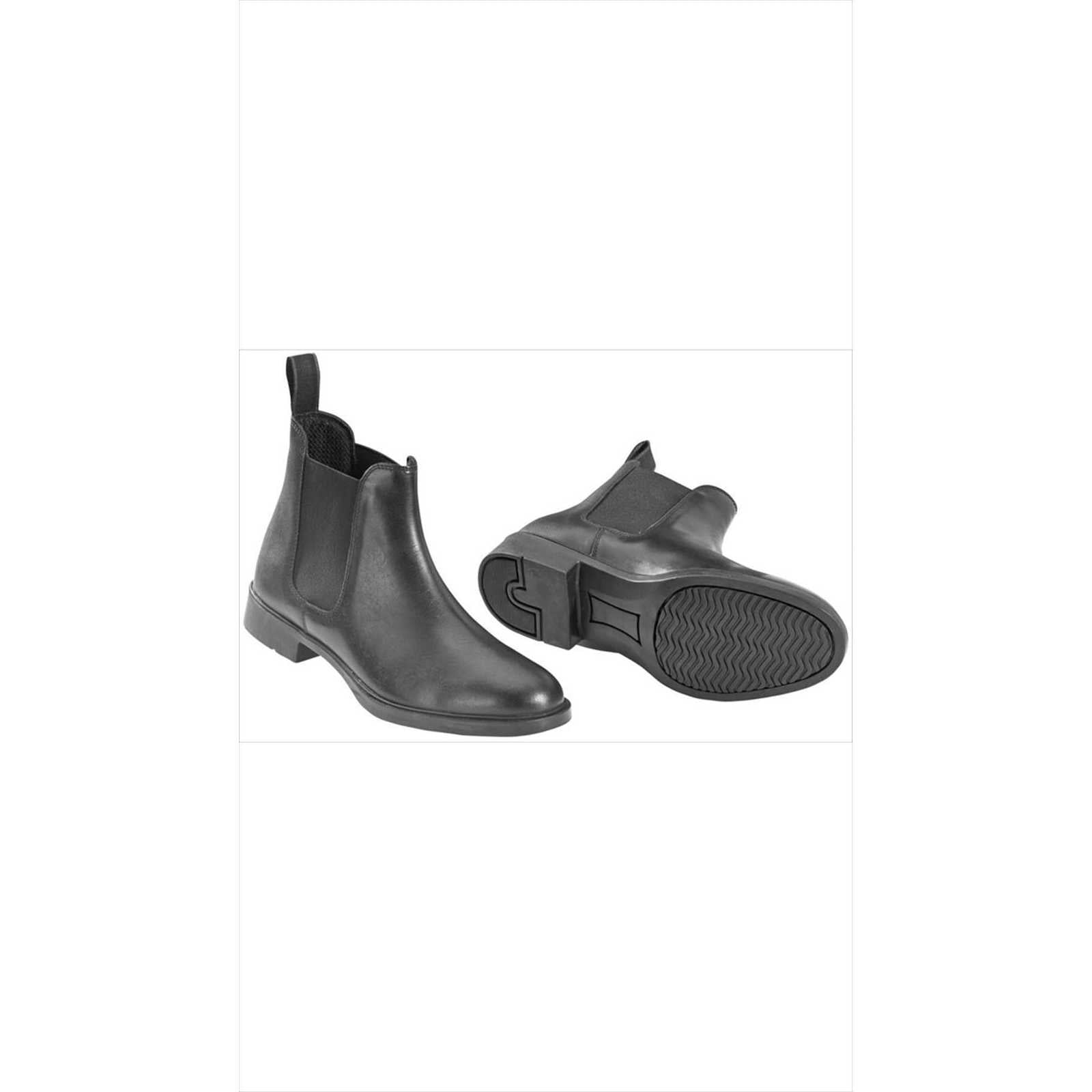 Busse Jodhpur Stiefelette Leder Rindsleder, TPR-Profilsohle