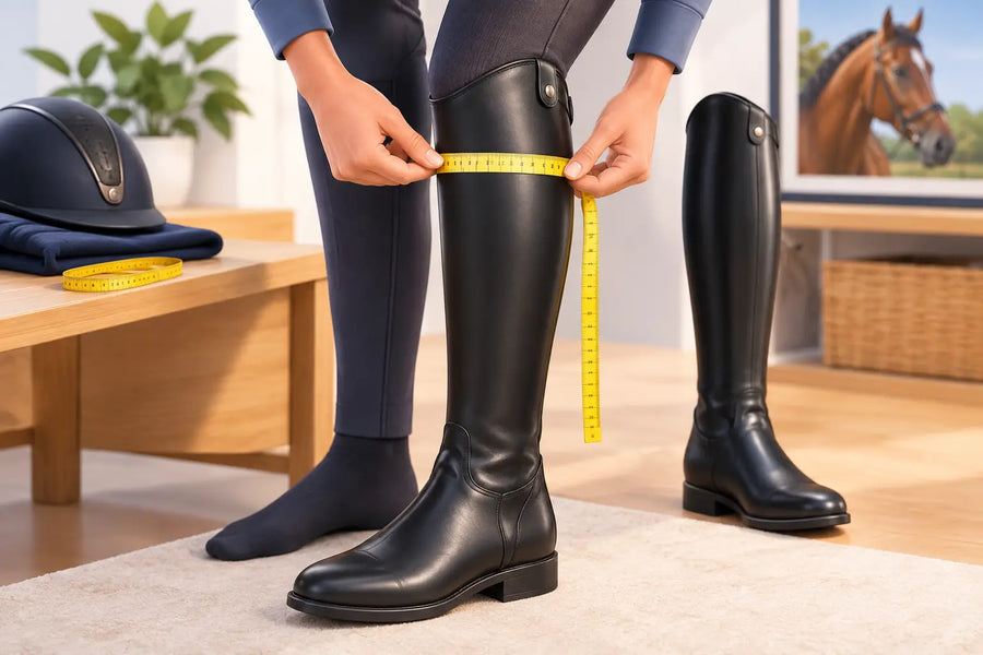 Reitstiefel Schaftweite messen für den perfekten Sitz