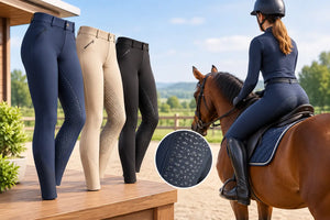Reithose mit Grip auswählen für sicheren Sitz