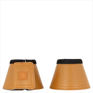 BR Springglocke Flynn Neopren in Hellbraun bietet maximalen Schutz der Pferdehufe. Ideal für Reitsport mit stoßdämpfender Neoprenpolsterung.