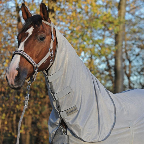 Kavalkade fly rug with removable neck section 
