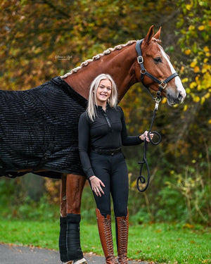 Estrelle Luxury Fake Fur Abschwitzdecke #Standard