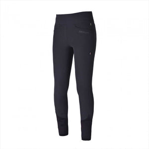 Kingsland Reitleggings Katja in Anthrazit mit Vollgrip für Damen. Hochwertige Reithose mit Stretch-Komfort aus der Classic Collection.