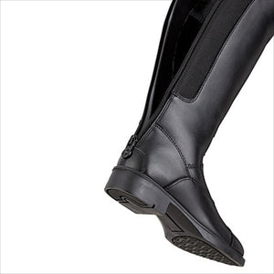 Bottes d'équitation pour enfants Suedwind Bottes noires Kids Fun en cuir synthétique 