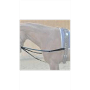 Kavalkade Dreieckszügel am Pferd beim Longieren befestigt, fördert Vorwärts-Abwärts-Dehnung. LPO-zugelassenes Hilfszügel-Modell.