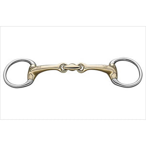 Sprenger Unterlegtrense Olivenkopf Dynamic RS 14mm doppelt gebrochen - Sensogan