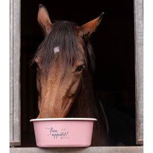 Waldhausen 5l feeding bowl with lid 'Bon Appetit!'