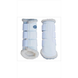 Harrys Horse Flextrainer Gamaschen Basic Dressurgamaschen Paarweise Gamaschen Kunstfell #SALE