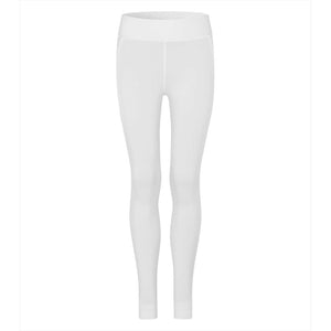 KLKemmie Turnierreitleggings Kinder Sommer in Weiß mit Voll-Grip, atmungsaktivem Material und hohem Bund. Ideal für Turnierreiten im Sommer.
