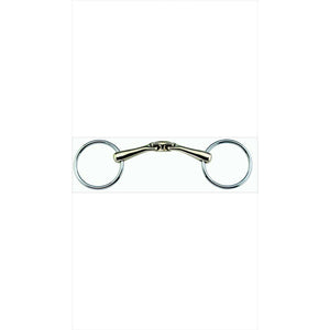 Sprenger KK Ultra Gebiss aus Sensogan, doppelt gebrochen mit ergonomischem Mittelstück für präzise Zügelhilfen bei Pferden. Ideal für feine Anlehnung.