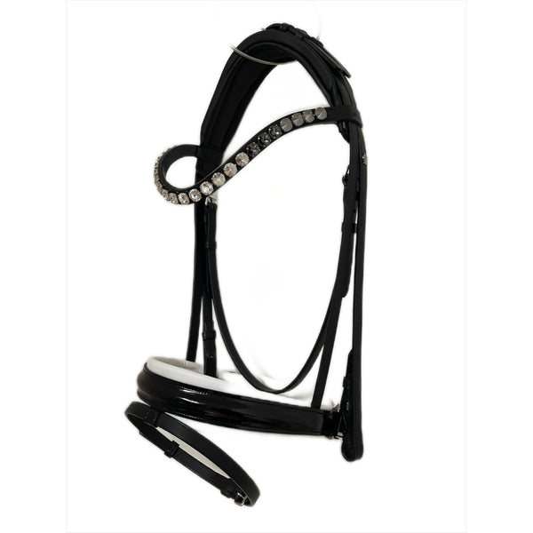 Otto Schumacher bridle Warendorf Feel Good with reins browband: Crystal shading 