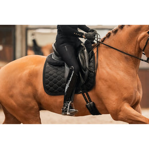 Schwarze Equestrian Premium Schabracke schwarz #SALE