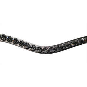 Otto Schumacher Stirnriemen Rivoli XL Silver Night #SALE