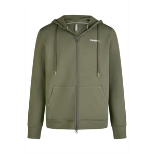 Eskadron Herren Sweatjacke Classic Sports Fanatics FS25 in Olivgrün mit Kapuze, Kängurutaschen und Frontzipper, perfekt für Sommer 2025.