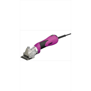 Lister Schermaschine Cutli mit Schermessern und Öl in Magenta für Pferde. Leistungsstarke Schermaschine für den täglichen Einsatz im Stall.