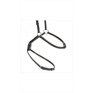 Kavalkade Mexikanisches Reithalfter aus schwarzem Qualitätsleder, handgenäht mit weicher Polsterung. Ideal für Pferdezäume der Standardkollektion.