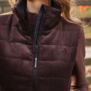 Equiline Damen Samt Weste Eqsit Herbst-/ Winterkollektion 2026