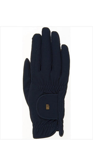 Roeckl Reithandschuhe Sommer Grip - Artikel 13786 in Navy. Leichter, atmungsaktiver Reithandschuh für den Sommer, ideal für Reiter.