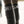 Schwarze Equestrian Fleecebandagen Kollektion mit Satinverschluss und Glitzereinfassung, optimaler Beinschutz für Pferde im Training.