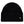EuroStar Beanie-Mütze - Euro-Star Beanie Mütze | Wolle in Schwarz mit silbernem Logo. Klassische Wintermütze für Damen aus hochwertigem Wollmix.