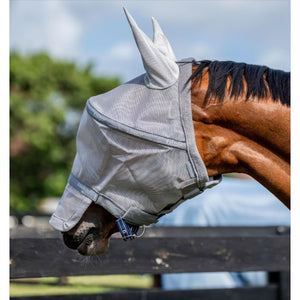 Horseware Rambo Fliegenmaske Plus mit abnehmbaren Nasenteil und Augenschutz