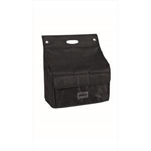 Eskadron Boxentasche Klein 35x40 cm in Schwarz aus der Basic Collection, praktische Tasche mit Holzstab zur stabilen Befestigung im Stall.