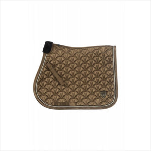 CAVALLO Schabracke Cavallyana in Braun aus der Standardkollektion mit edler Steppung und BambooMesh-Futter für Komfort und perfekten Sitz.