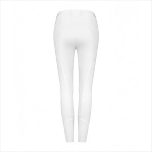 Cavallo Reithose Caja Grip Turnier Stretch Reithose weiß
