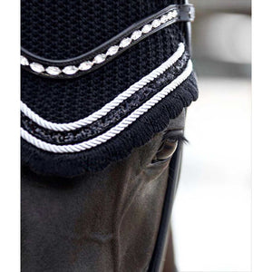 Schwarze Equestrian Fliegenmütze Soundproof