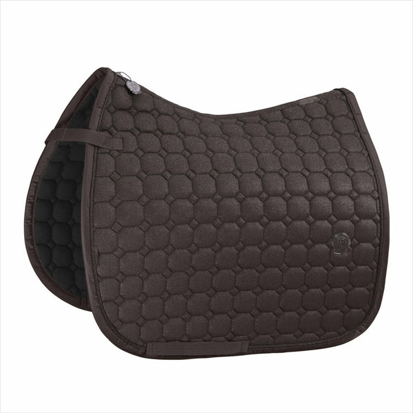 ESKADRON Platinum saddle pad Cotton Glitter Platinum collection 