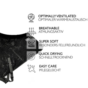 Estrelle Luxury Fake Fur Abschwitzdecke #Standard