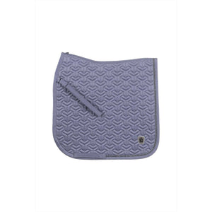 Cavallo Dressurschabracke Cool Comfort in Hellblau, ideal für warme Tage dank hautfreundlichem Mesh-Innenfutter und sportlichem Design.