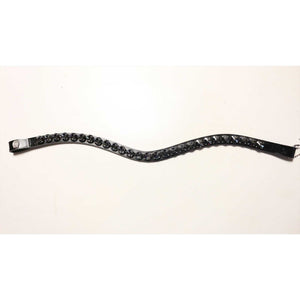 Otto Schumacher Stirnriemen Rivoli XL Silver Night