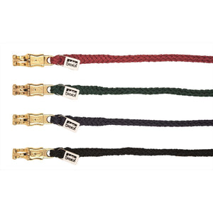 Eskadron Strick Panikhaken messing - Basic Collection in vier Farben mit robustem Nylon und goldfarbenem Panikhaken für Pferde.