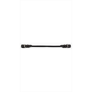 Kavalkade Aufsteigeriemen in Schwarz mit Metallschnallen, ideal als Sattelzubehör für Reiter. Hochwertiges Reitbedarf-Zubehör online kaufen.