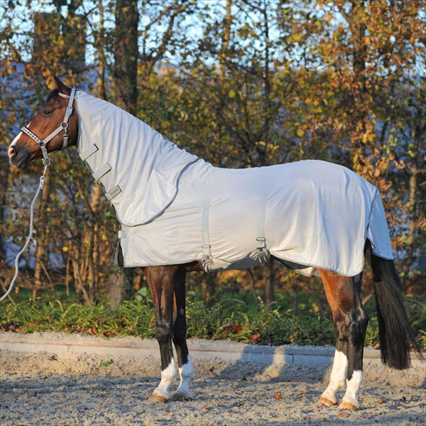 Kavalkade fly rug with removable neck section 