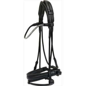 Catago rundgenähte Trense Nival, schwedisches Reithalfter