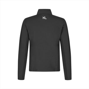 Rückansicht des Kingsland KLNoval Herren Trainingsshirts mit KL-Logo – feuchtigkeitsableitend und farbbeständig für intensive Wintereinheiten.