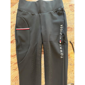 Reitleggings Elmira Full Grip von Tommy Hilfiger mit seitlicher Tasche, Silikonbesatz und Markenlogo, ideal für Damen im Reitsport im Winter 2026.