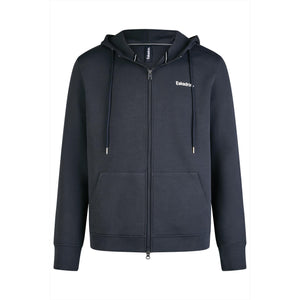 Eskadron Herren Sweatjacke Classic Sports Fanatics FS25 in Dunkelblau mit Kapuze, Reißverschluss und Logo auf der Brust, ideal für Reiter.
