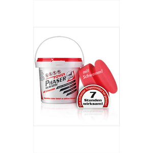 Leovet Power Phaser Durativ Eimer mit Schwamm, 500ml Gel für Insektenschutz bei Pferden. Hochwirksames Fliegenspray mit 7 Stunden Schutzwirkung.