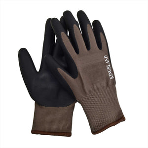 Kingsland Winterhandschuhe - Gefüttert | Leicht & Elastisch in Braun mit rutschfestem Griff und weichem Innenfutter für kalte Reittage.