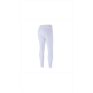 Rückansicht der Kingsland Katja Turnierreithose mit Voll-Grip und elastischem Bund. Staub- und wasserabweisend für optimalen Reitkomfort.