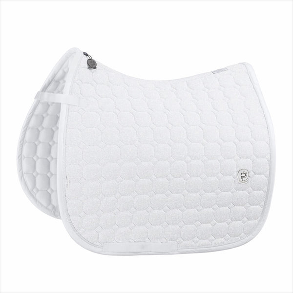 ESKADRON Platinum saddle pad Cotton Glitter Platinum collection 