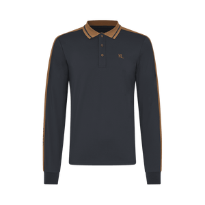 KLmarco Piqué-Poloshirt mit langem Arm für Herren