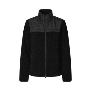 KLAntonie Unisex-Fleecejacke mit durchgehendem Reißverschluss