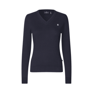 Classic Damen-Pullover mit V-Ausschnitt