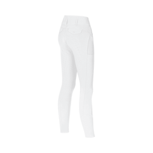 Klkimi Reithose für Damen mit Vollbesatz und mittlerer Bundhöhe