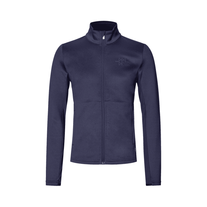 KLAlba Junioren Mikrofleecejacke mit Reißverschluss – Evening Blue / 146