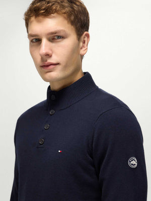 Tommy Hilfiger Scott Herren 1/4 Button Pullover